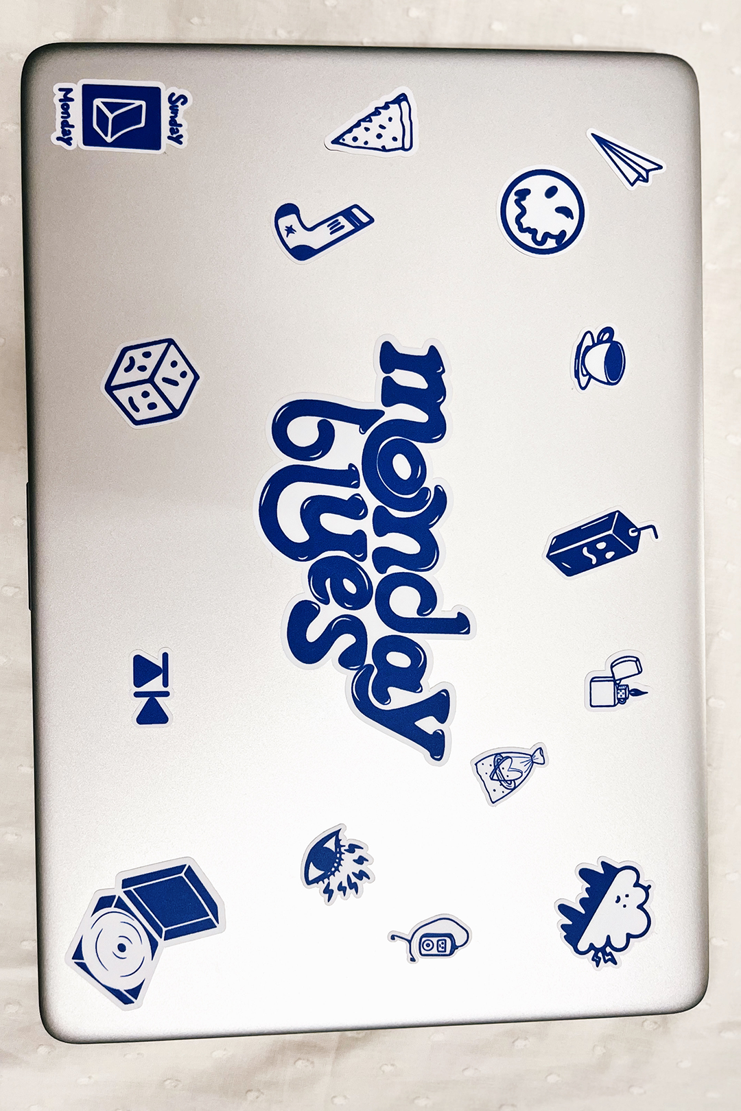 Monday Blues Stickers