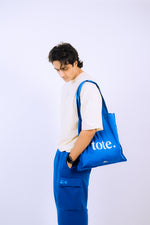 Load image into Gallery viewer, Mon/Blu Tote Bag
