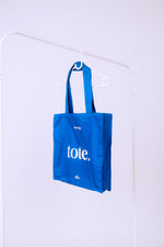 Load image into Gallery viewer, Mon/Blu Tote Bag
