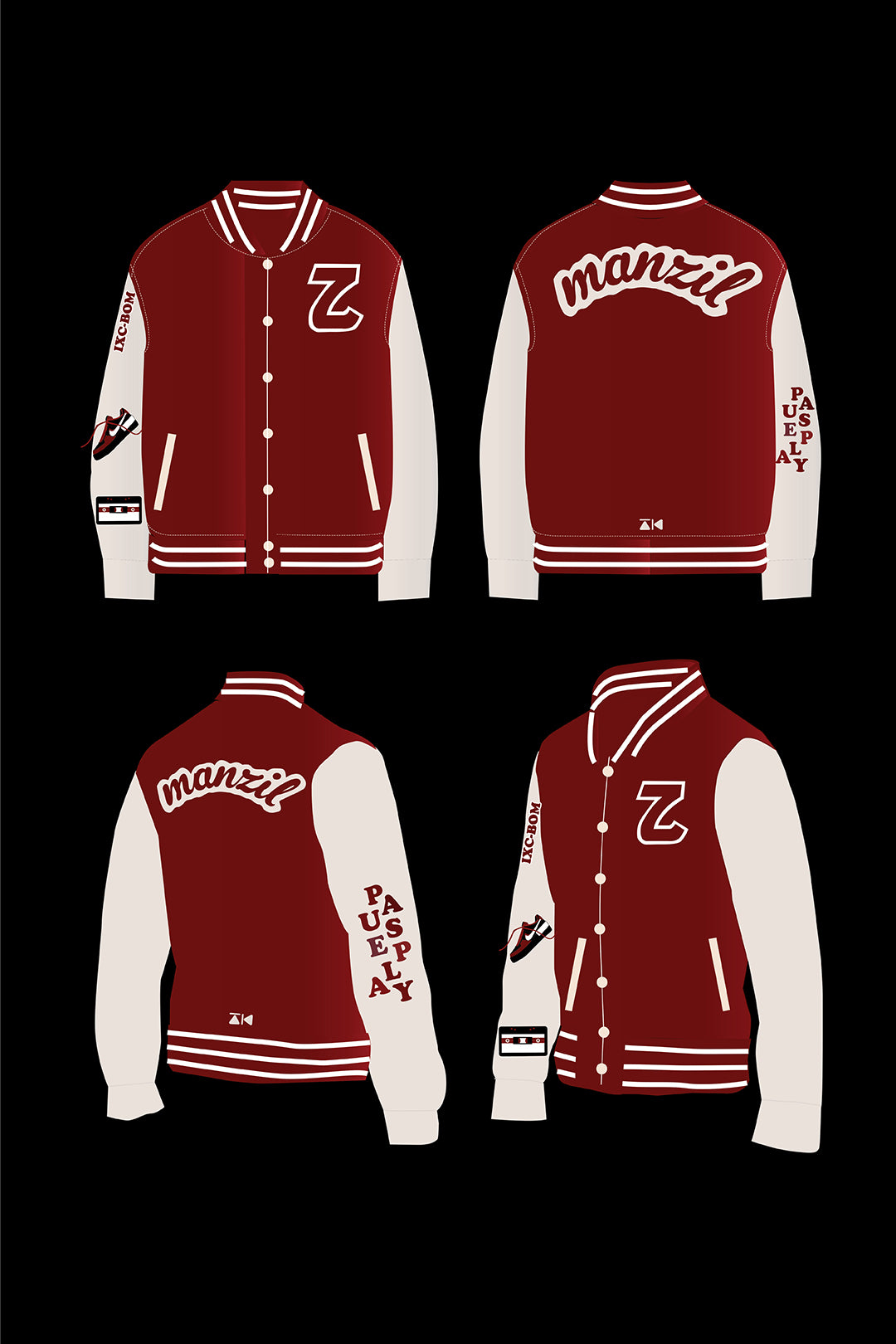 Manzil Varsity Jacket