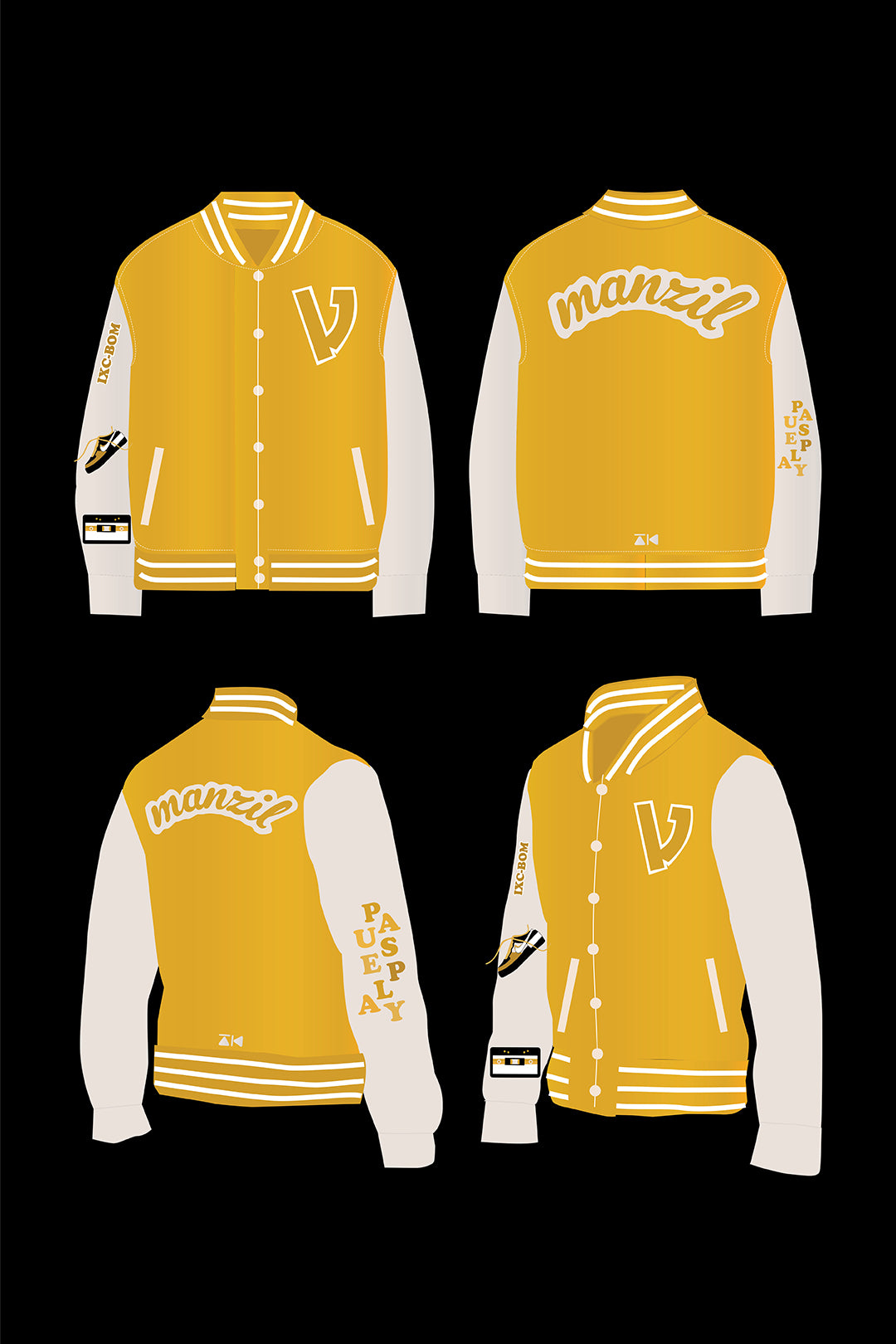 Manzil Varsity Jacket