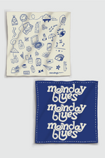 Load image into Gallery viewer, Monday Blues Bandanas (Pack of 2)

