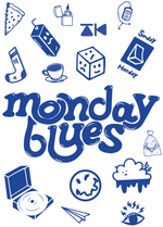 Load image into Gallery viewer, Monday Blues Stickers
